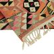 Turkish Handwoven Vintage Herki Kilim 94 cm x 304 cm