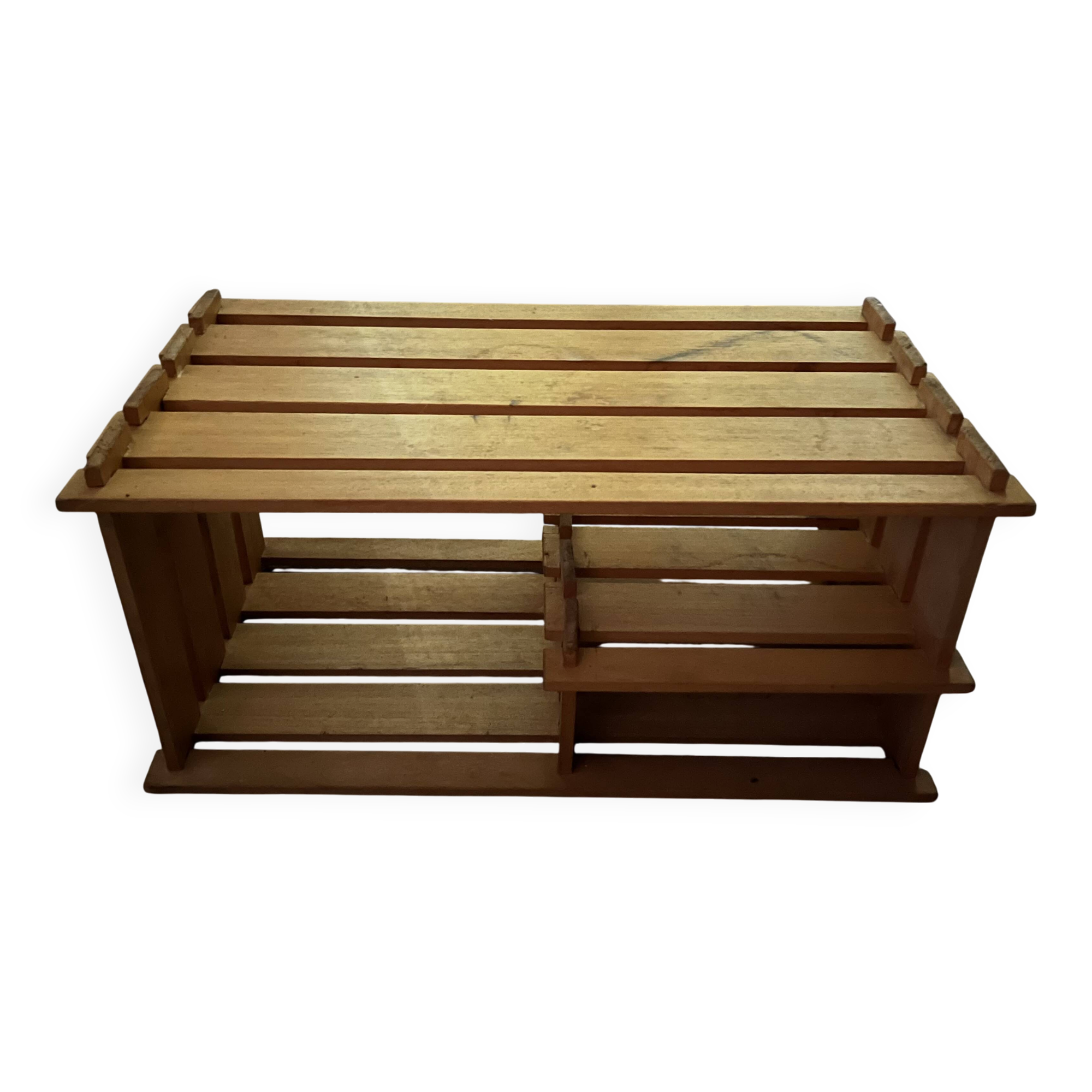 Vintage pine TV unit