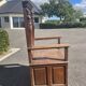 Cathedre chaise haute trône style renaissance gothique