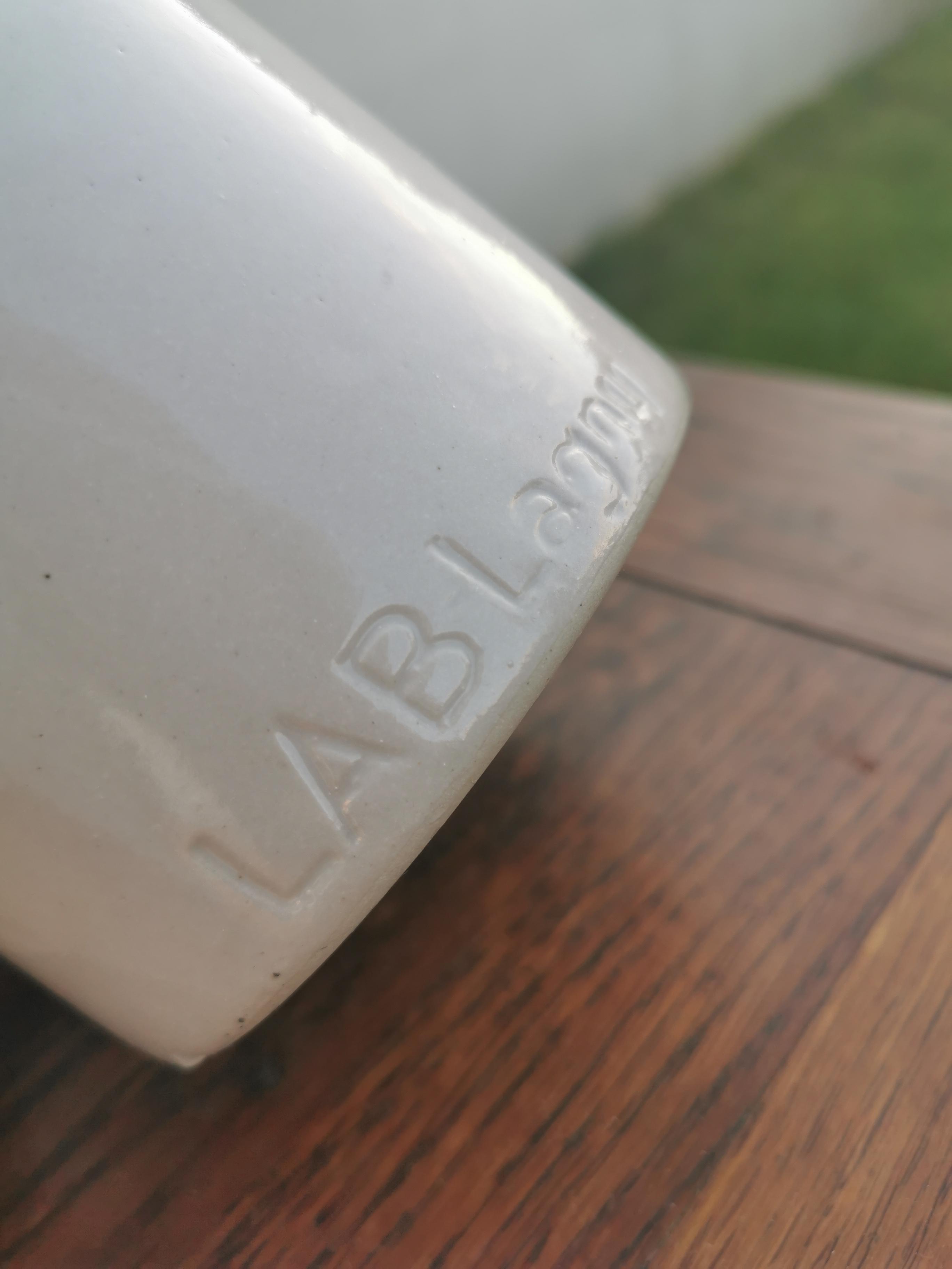 Sandstone mustard pot