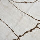 Tapis de chanvre beige scandinave 192x275Cm