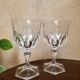 12 crystal water glasses Chaumont model