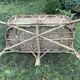 Rattan garden furniture