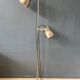 Silver vintage floor lamp Dijkstra Space Age