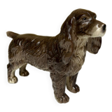 Ceramic spaniel dog