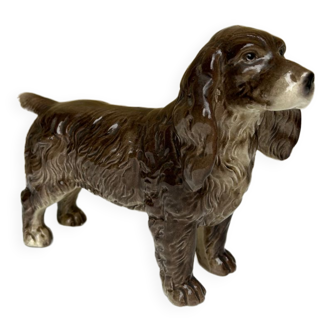 Ceramic spaniel dog