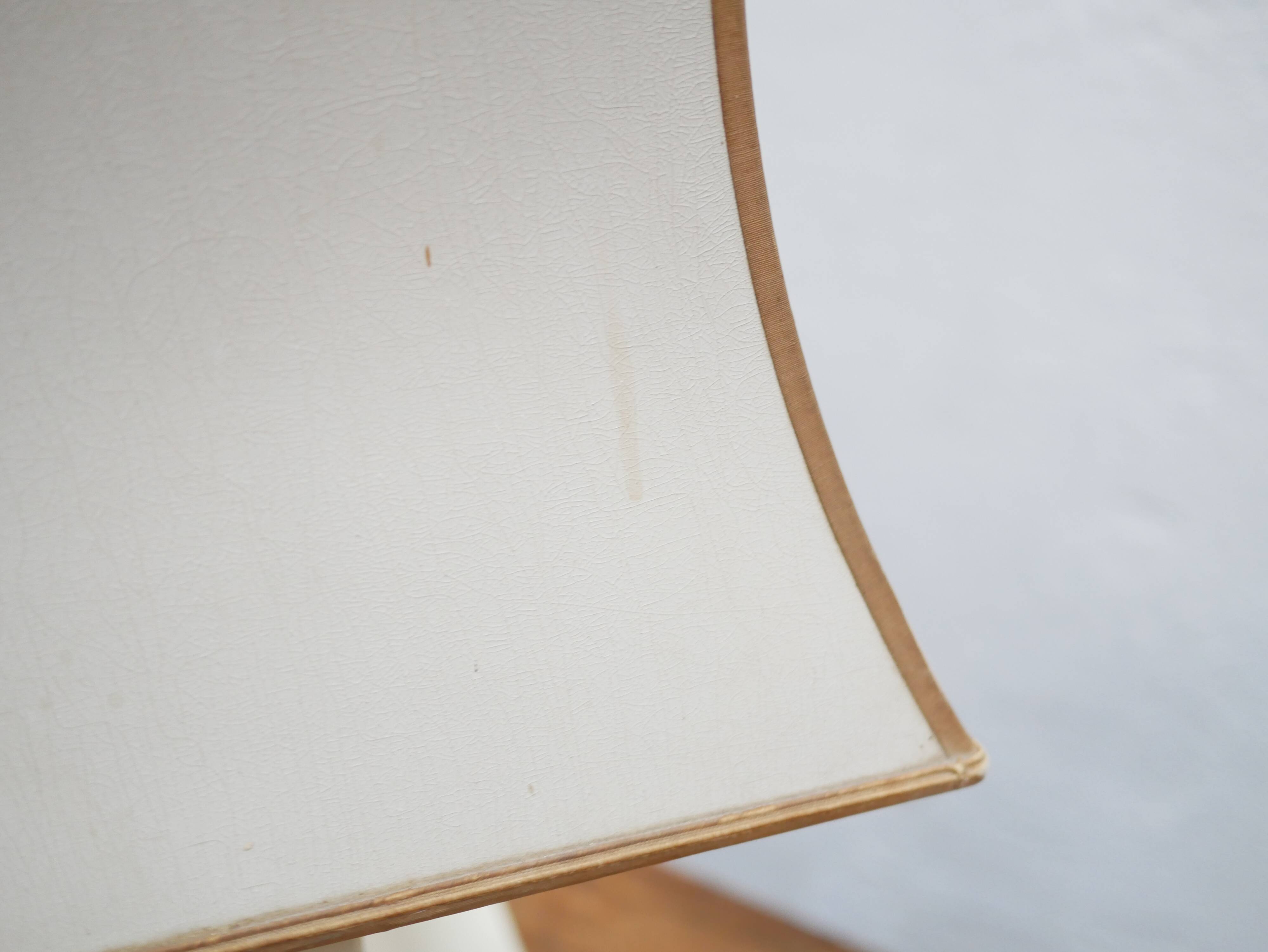 White vintage Phanera lamp