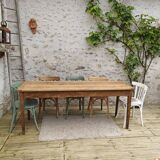 Oak farmhouse table