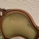 Paire de fauteuils en bois sculpté, XXème s.