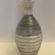 Carafon en verre strié