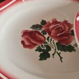 Service of 10 plates in Digoin earthenware