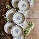 set of 10 vintage deep plates model Laval