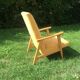 Vintage chair feet yellow compass - 60s