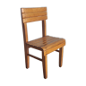 Children's chair in wooden slats