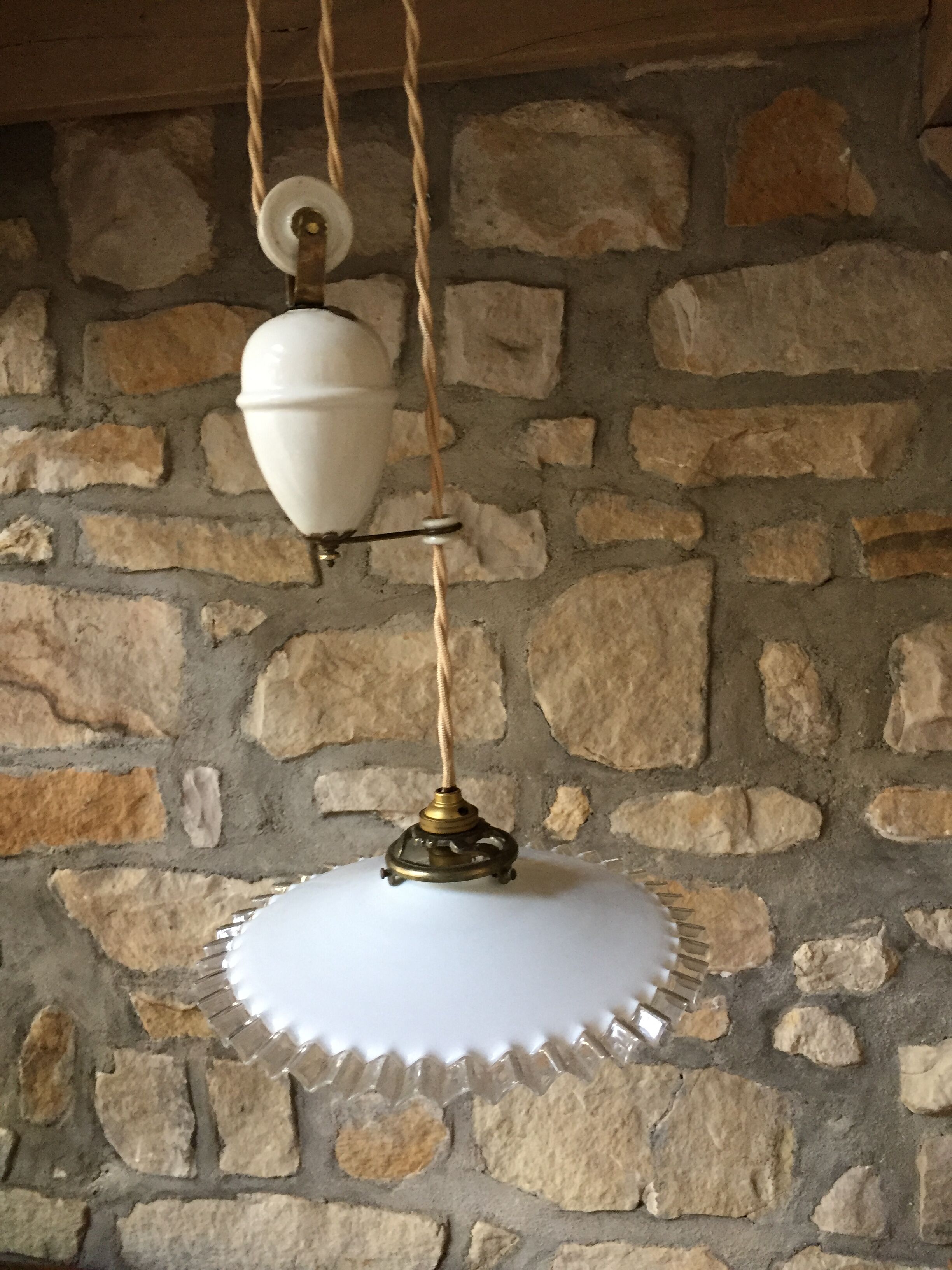 Old hanging lamp