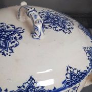 Ironstone soup tureen from the 19th century.