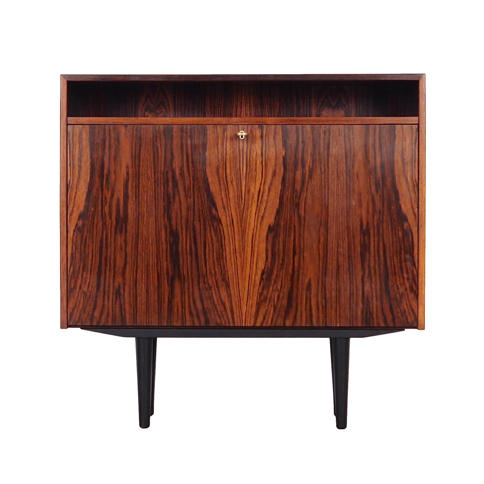 Rosewood cabinet, Danish design, 1970s, production: Horsens Møbelfabrik