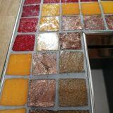 Vintage ceramic mirror