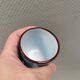 A pair of handmade candleholders for tea lights, Villeroy & Boch 1970-80s