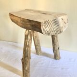 Brutalist tripod farm stool
