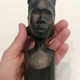 Bust African man and woman