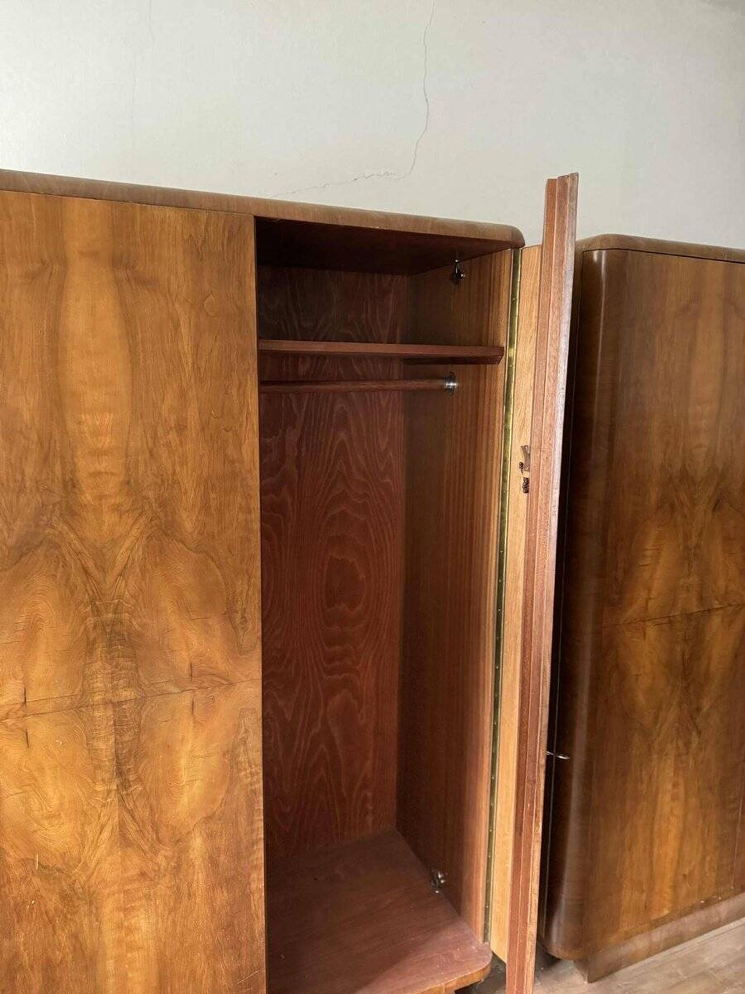 Art Deco cabinets, Austria, 1930s, set of 2