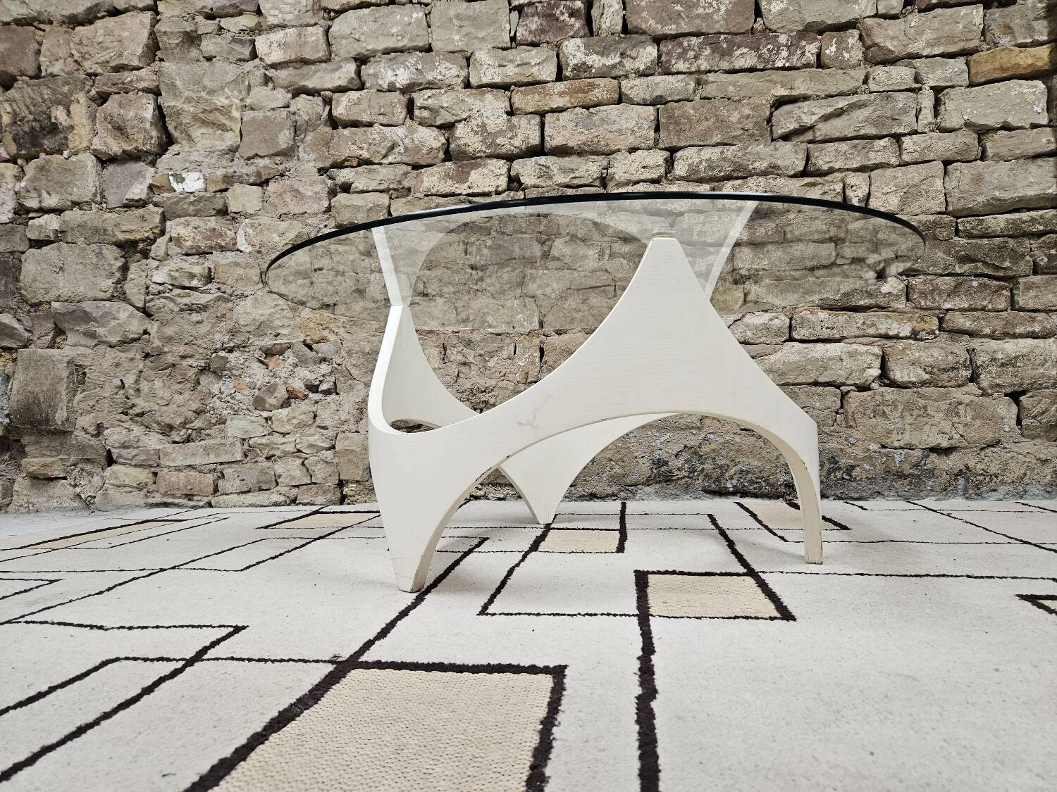 Table basse vintage desing 1970"