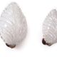 Paire d'appliques feuille Barovier Murano