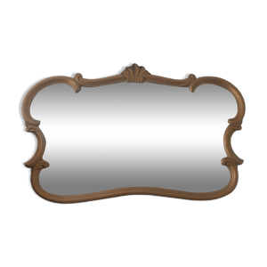 Miroir coquille vintage horizontal