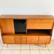 Scandinavian high teak enfilade 1960