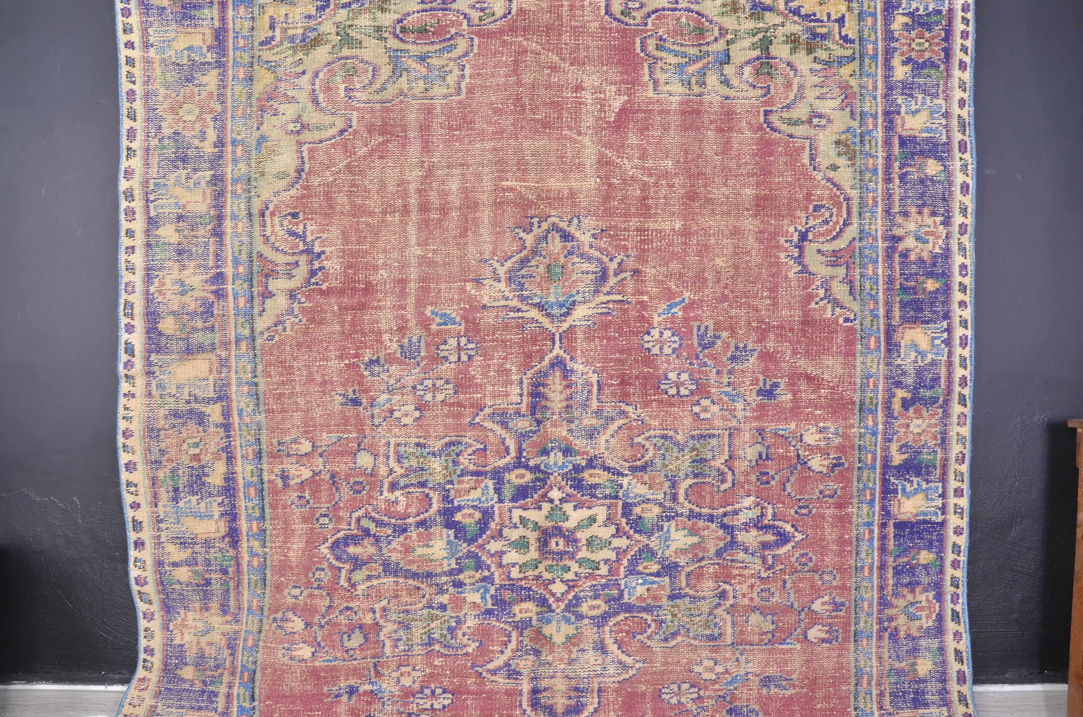 Vintage Oushak Wool Rug sku2303