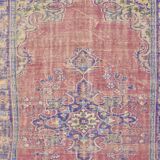 Vintage Oushak Wool Rug sku2303
