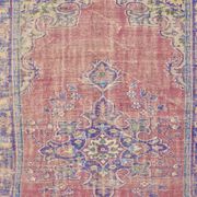 Tapis vintage en laine Oushak sku2303