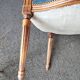Pair of armchairs old medallion style louis xvi