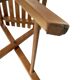 Folding wooden stool