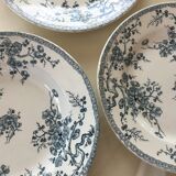 18 Gien earthenware plates