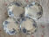 Set of 4 Hippolyte Boulenger ironstone soup plates
