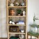 Very large vintage buri shelf