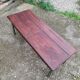 Vintage school desk coffee table with chests