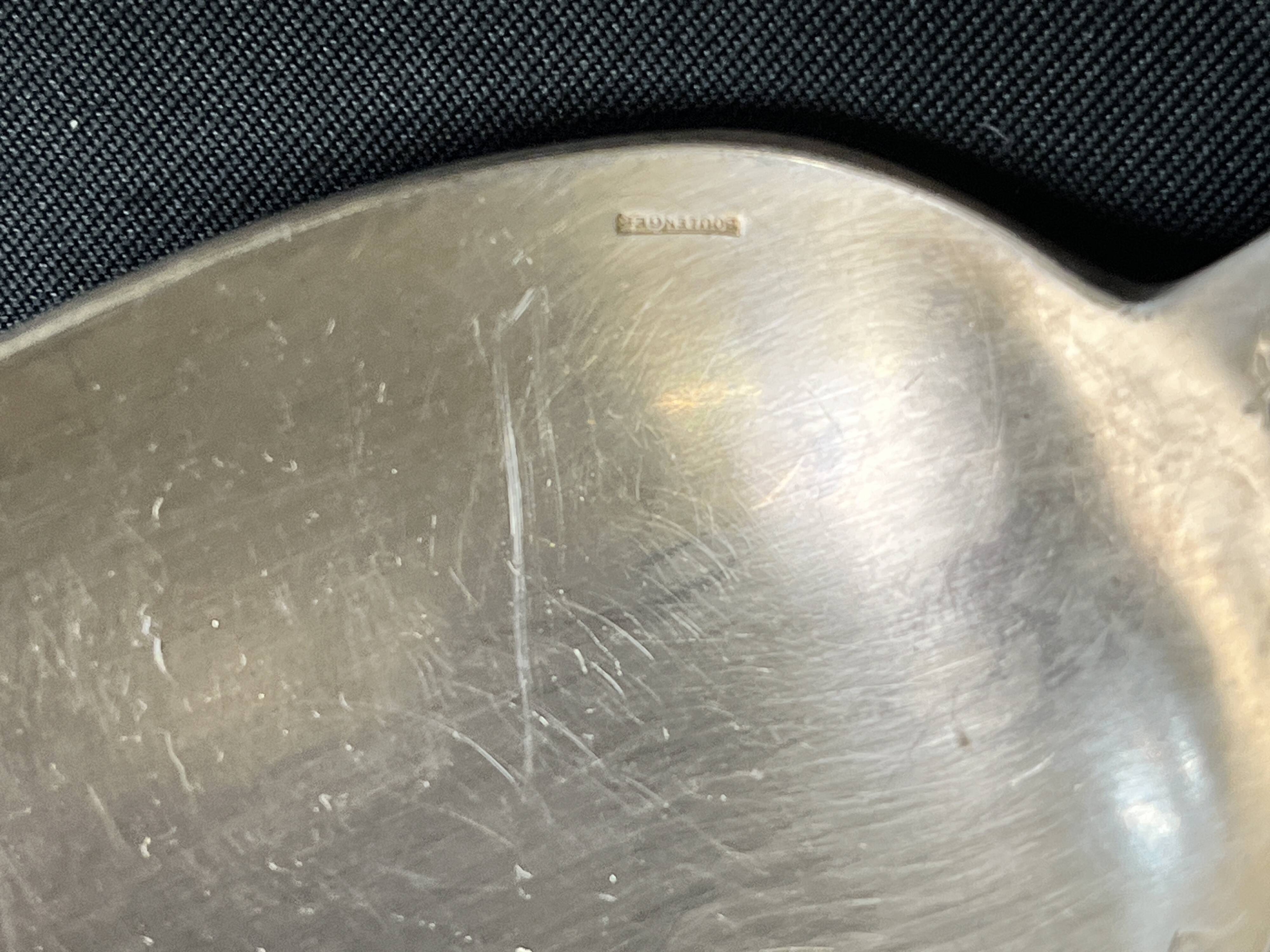 Tableware, cutlery 37 pieces silver metal Boulenger 20th century