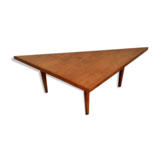 Oak tripod angle low table