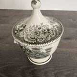 Old Sugar Bowl Jemmapes Faience (Cappellemans)