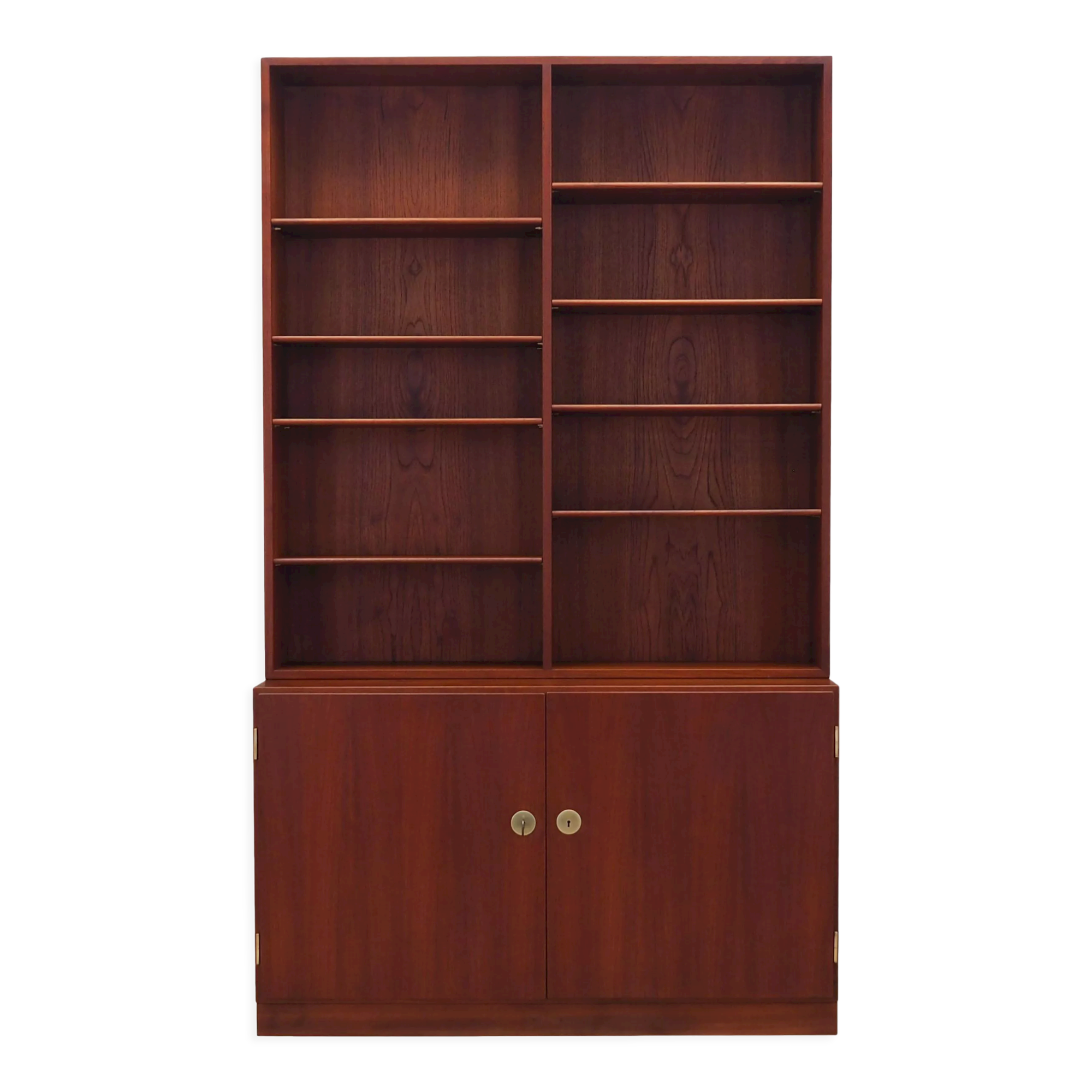 Teak bookcase, Danish design, 1960s, designer Børge Mogensen