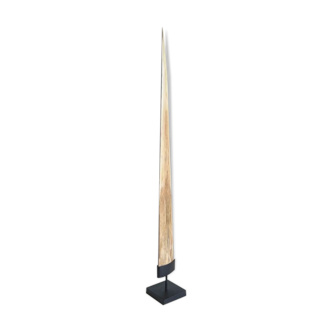 Swordfish tusk mounted on a custom pedestal