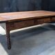 Passementier table with wooden drawers Walnut - France Lyon 1880'
