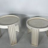 Ensemble « Marema » de deux tables gigognes par Gianfranco Frattini pour Cassina