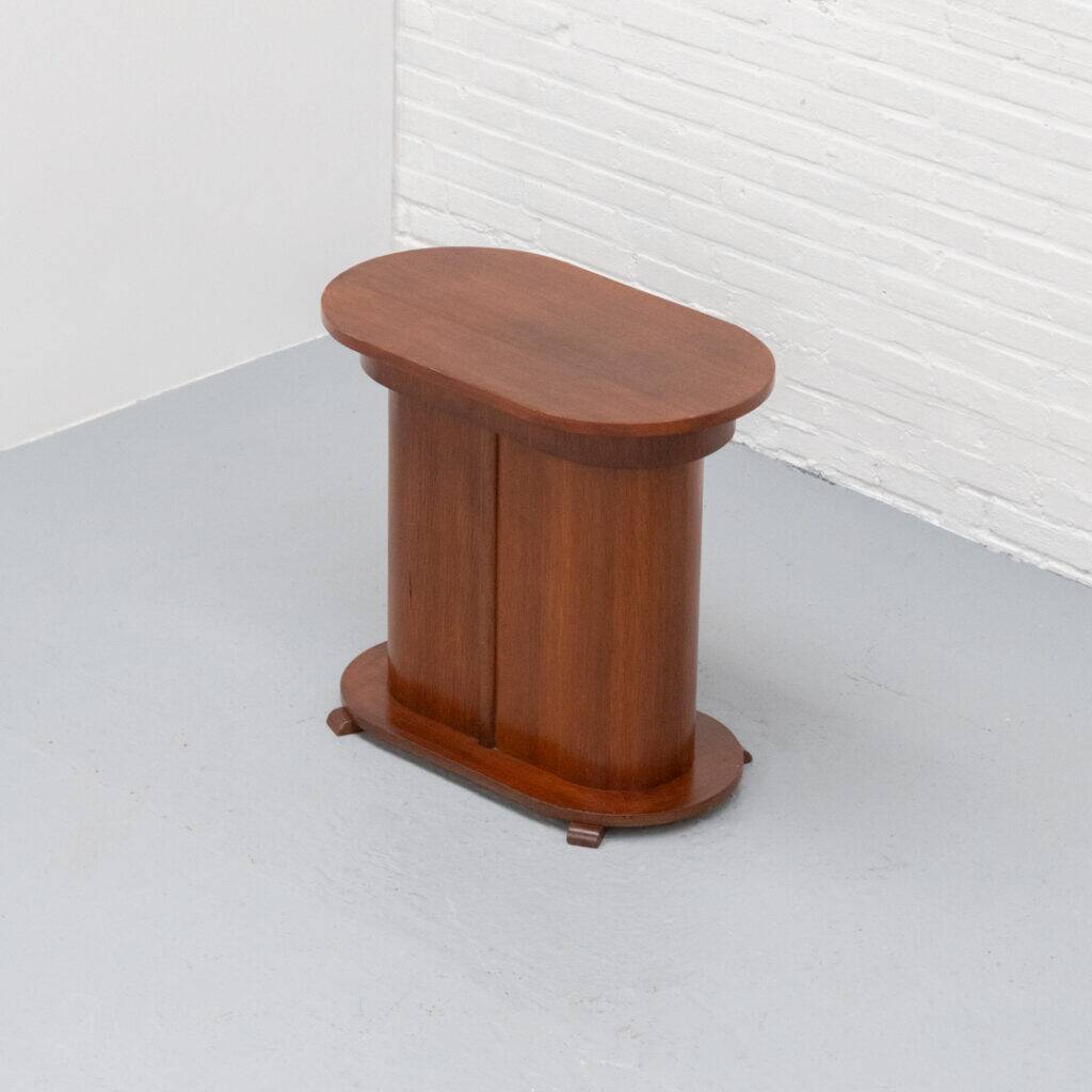 Dutch Art Deco Hinged Top Sidetable