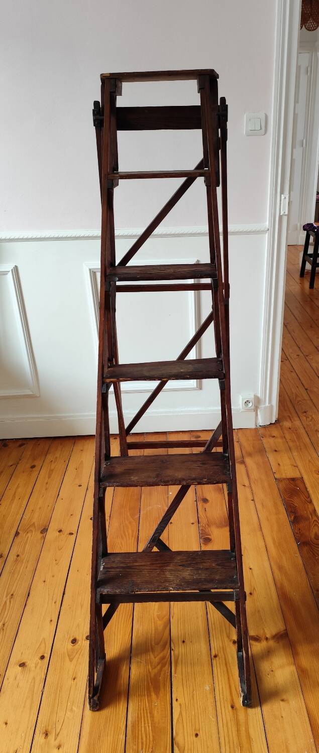 Antique stepladder