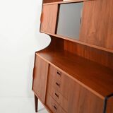 1950s teak sideboard with display cabinet