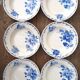 Set of 6 old hollow plates Lunéville